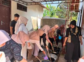 Pelatihan Wirausaha Pemula Bidang Teknik Ecoprint di Kalurahan Nglanggeran